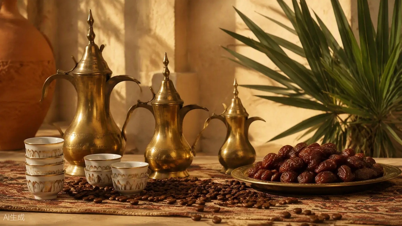 كيف تحضّر القهوة العربية في الدلة
