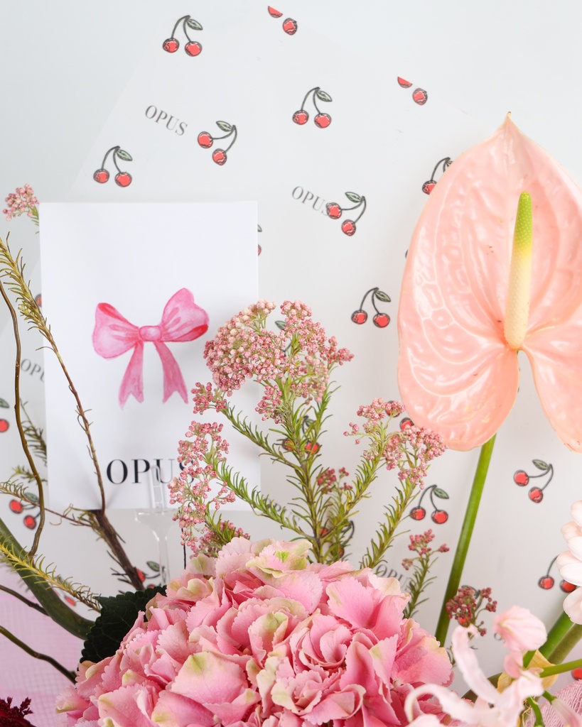 Pinky Blooms & Shimmer