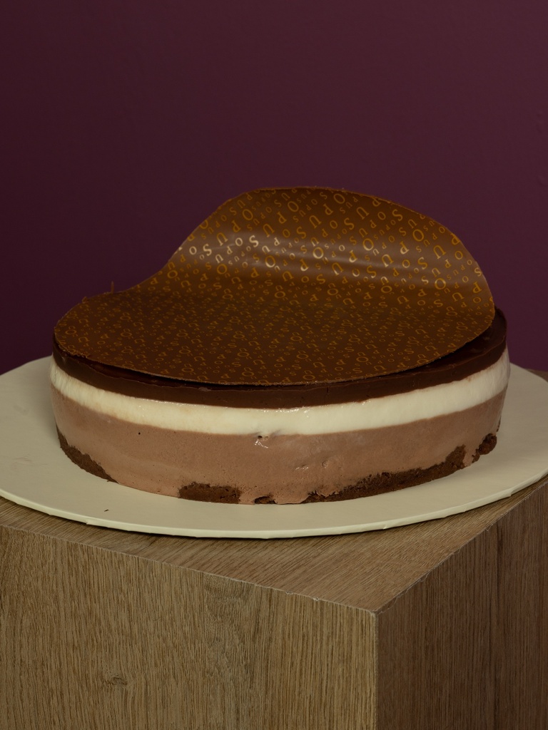 Trio Chocolate Cake