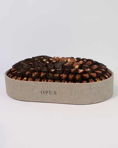 Oval Chocolate Tray